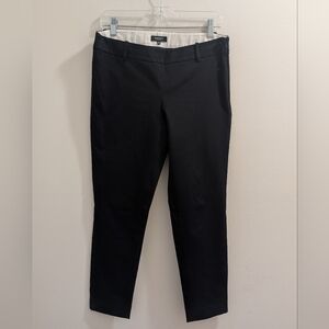 Aritzia Babaton Dexter Bi-Stretch Dress Pants - Slim Leg Black Trousers - Sz 8